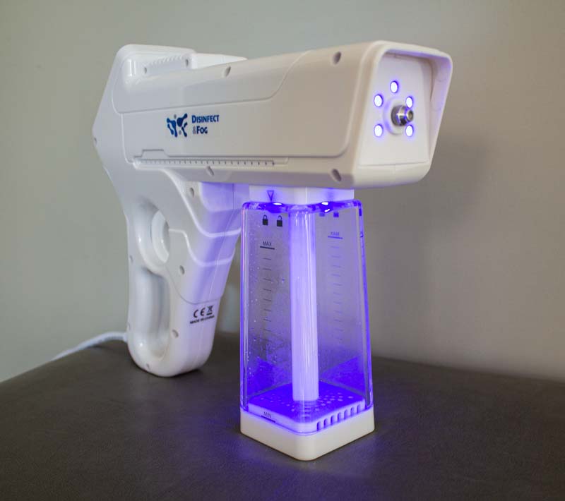 What is Handheld Nano Spray Gun? Disinfect & Fog